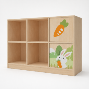 Asymmetrical Cube Storage