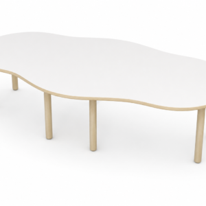 Cloud Shapped Table