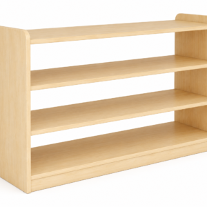 3 Cubby Open Shelf