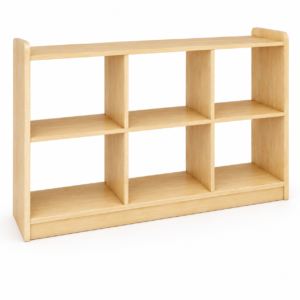 6-Cubby Shelf