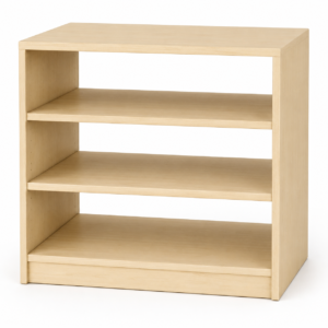 3 Cubby Storage Shelf