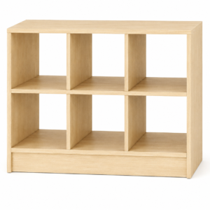 6-Cubby Shelf