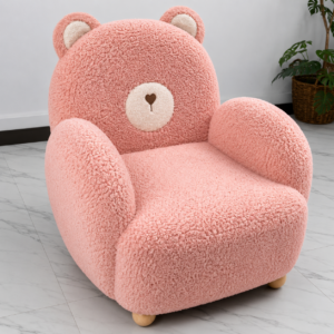 Teddy Lounge Chair-Pink