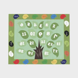 Number Tree Rug