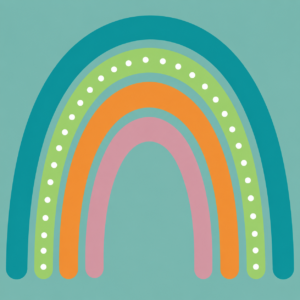 Rainbow Path Rug