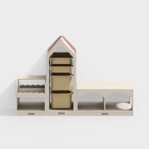 Rainbow House Storage Set