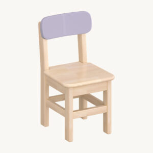 Color Accent Chair - Purple