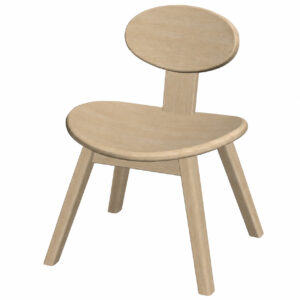 Round-Back Preschool Chair