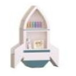 Arched Bookcase with Storage